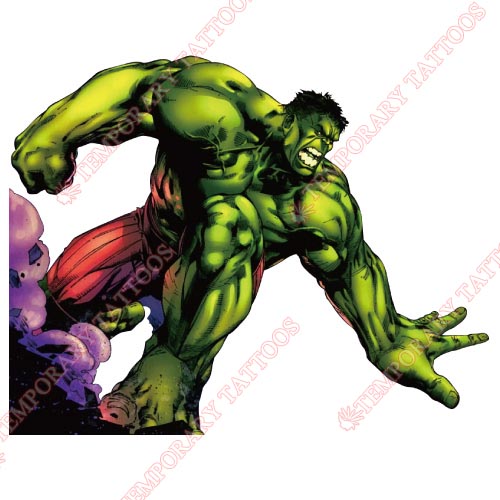 Hulk Customize Temporary Tattoos Stickers NO.167